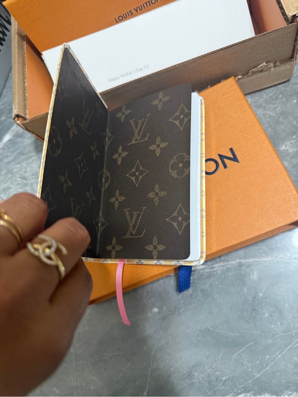 Louis Vuitton Jane Notebook Resort PM. Yellow stripes, out of stock - Picture 8 of 11